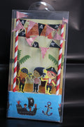 Banderilla triangular piratas