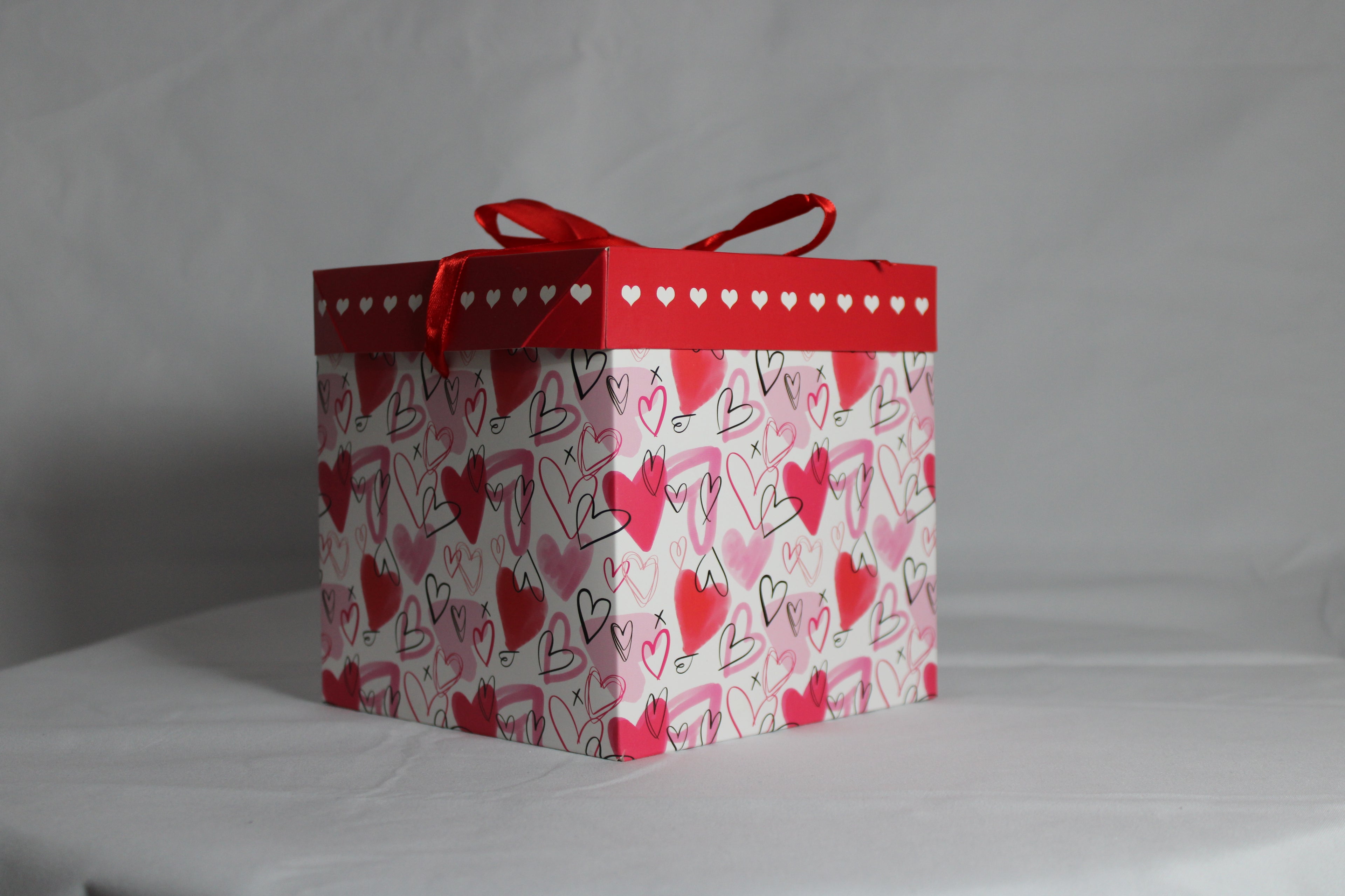 Caja de regalo de corazones