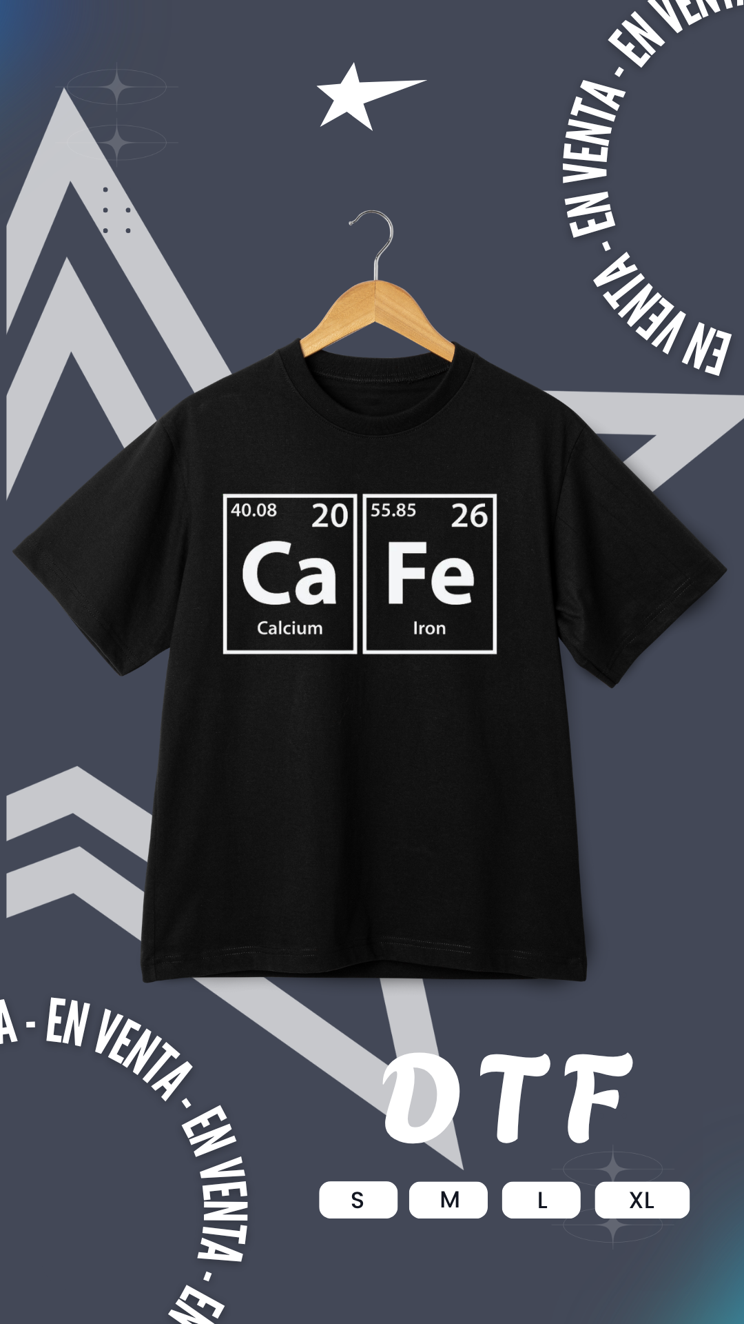 Camiseta DTF Cafe