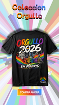 Camiseta DTF Orgullo madrid 2026