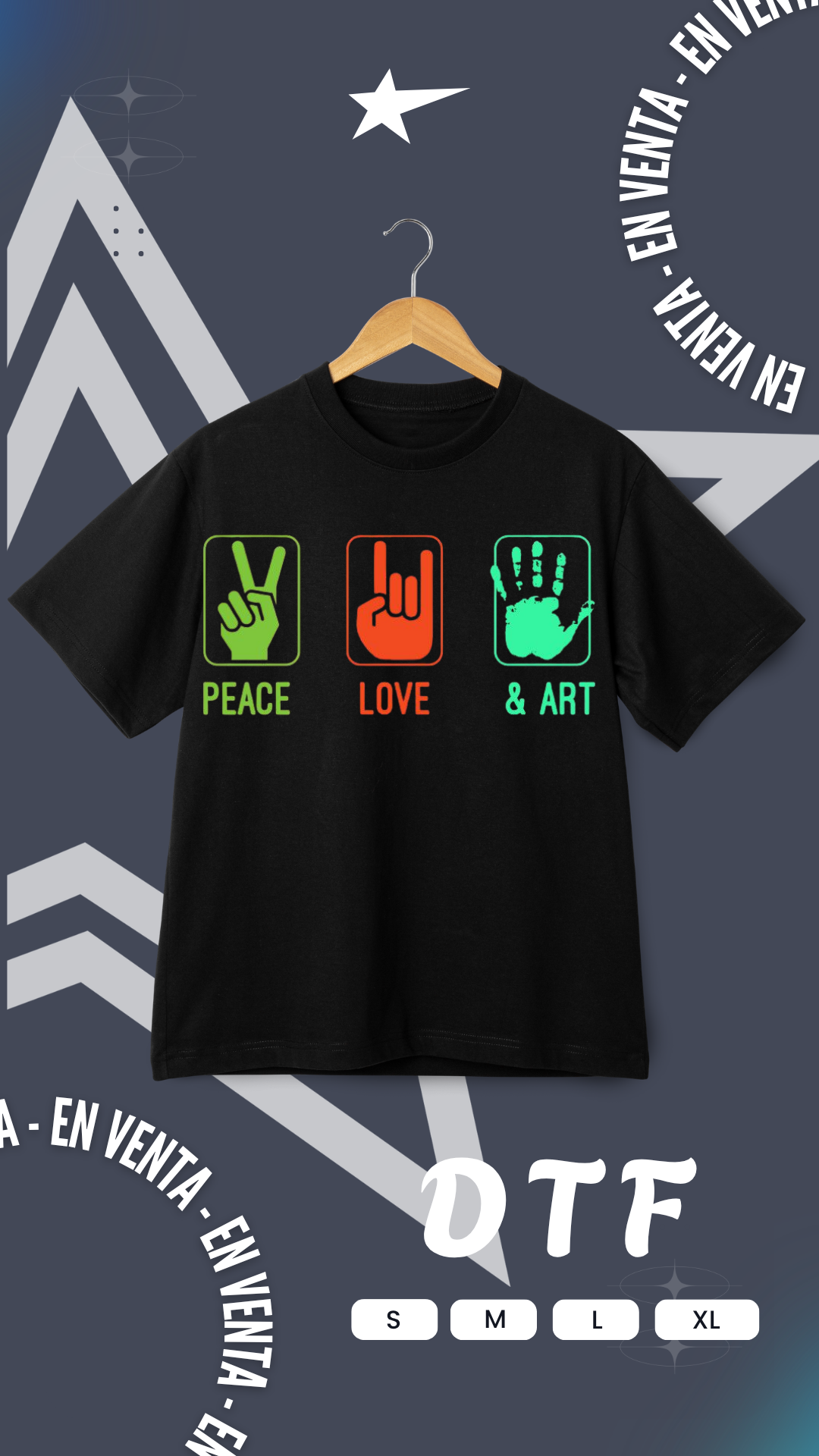 Camiseta DTF  PLA