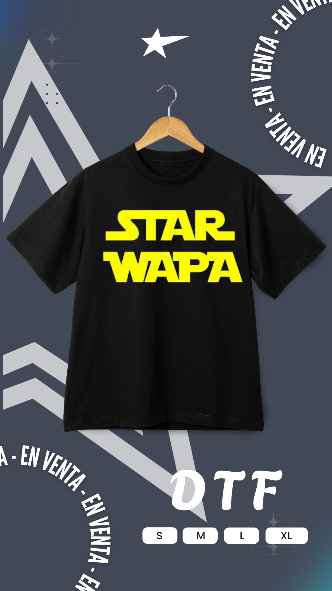Camiseta DTF Star Wapa