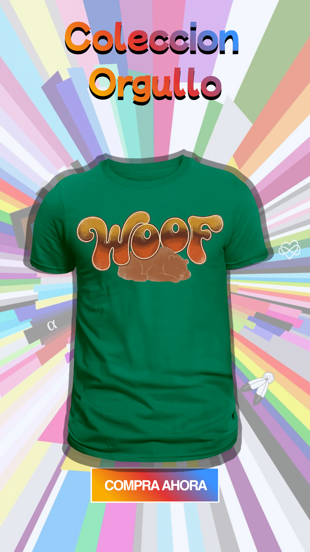 Camiseta DTF Woof
