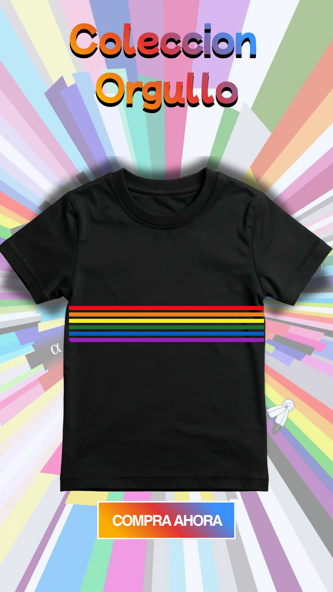 Camiseta DTF bandera