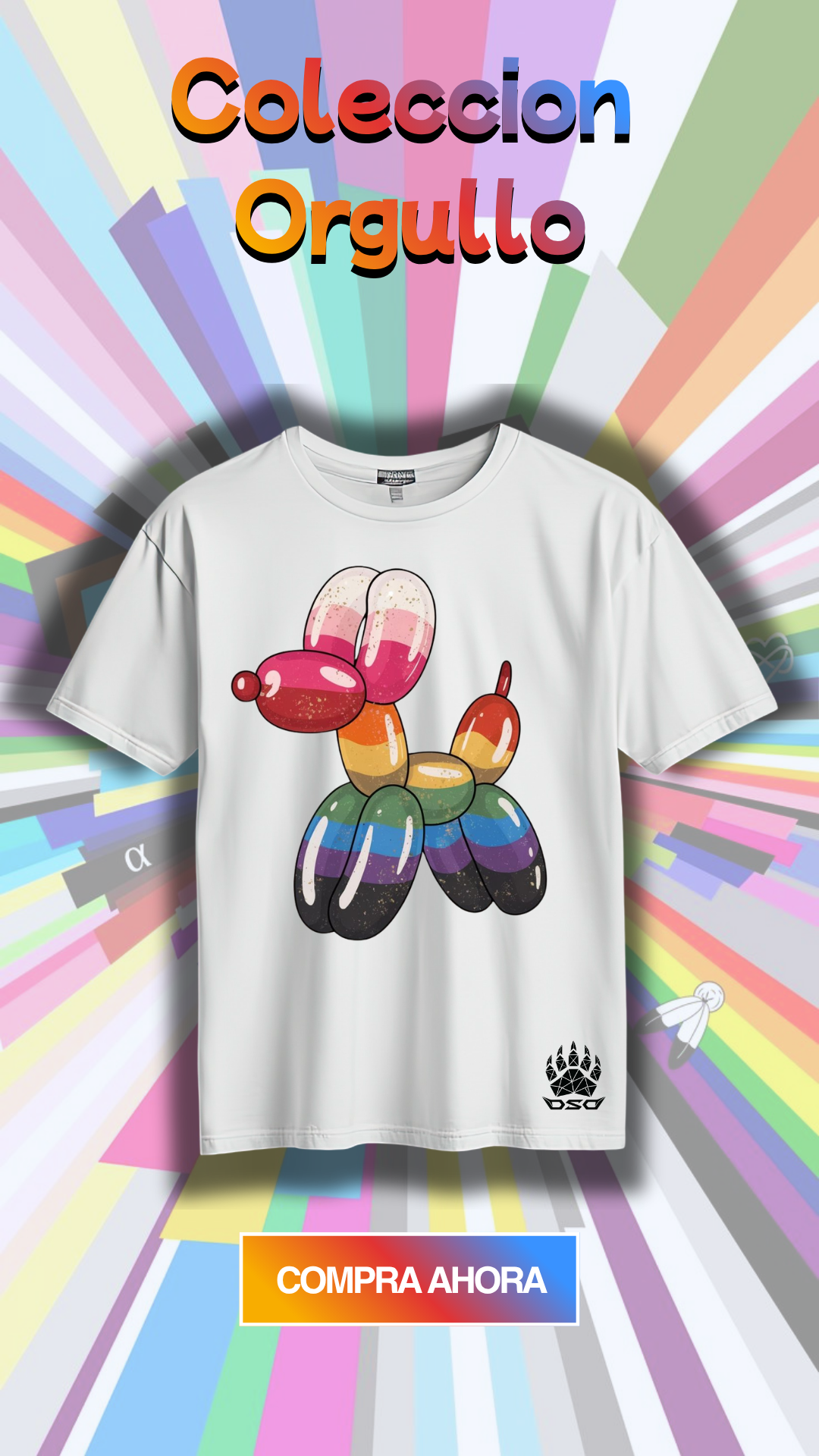 Camiseta DTF globo
