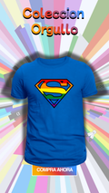 Camiseta DTF orgullo superman