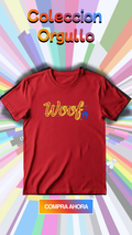 Camiseta DTF woof neon