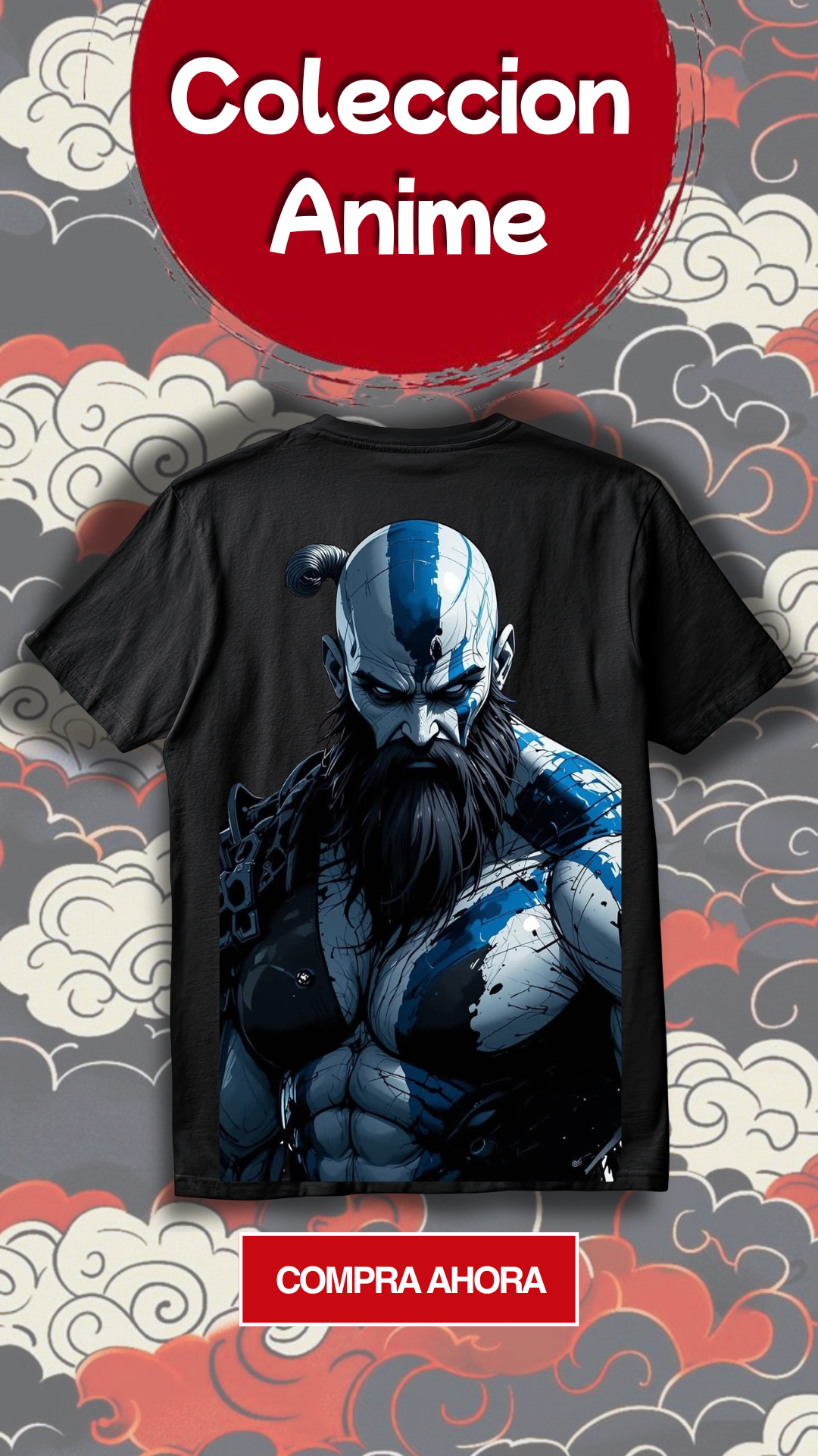Camiseta Kratos DTF
