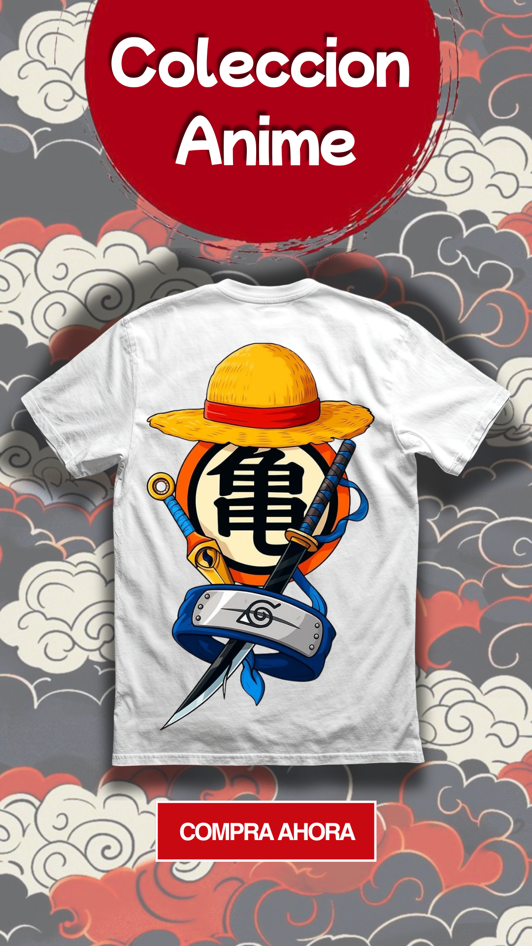 Camiseta anime