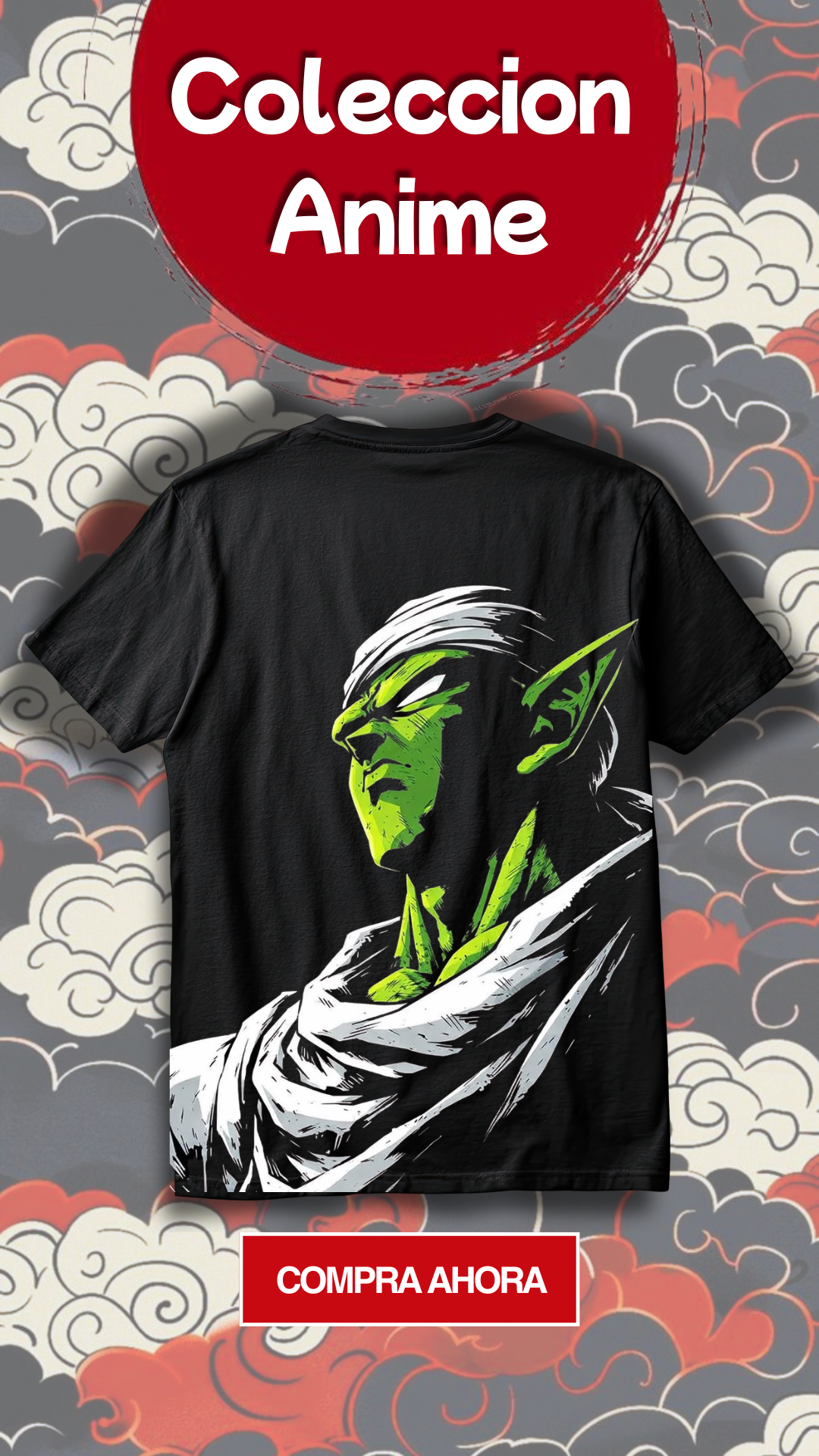Camiseta picolo