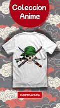 Camiseta zoro logo