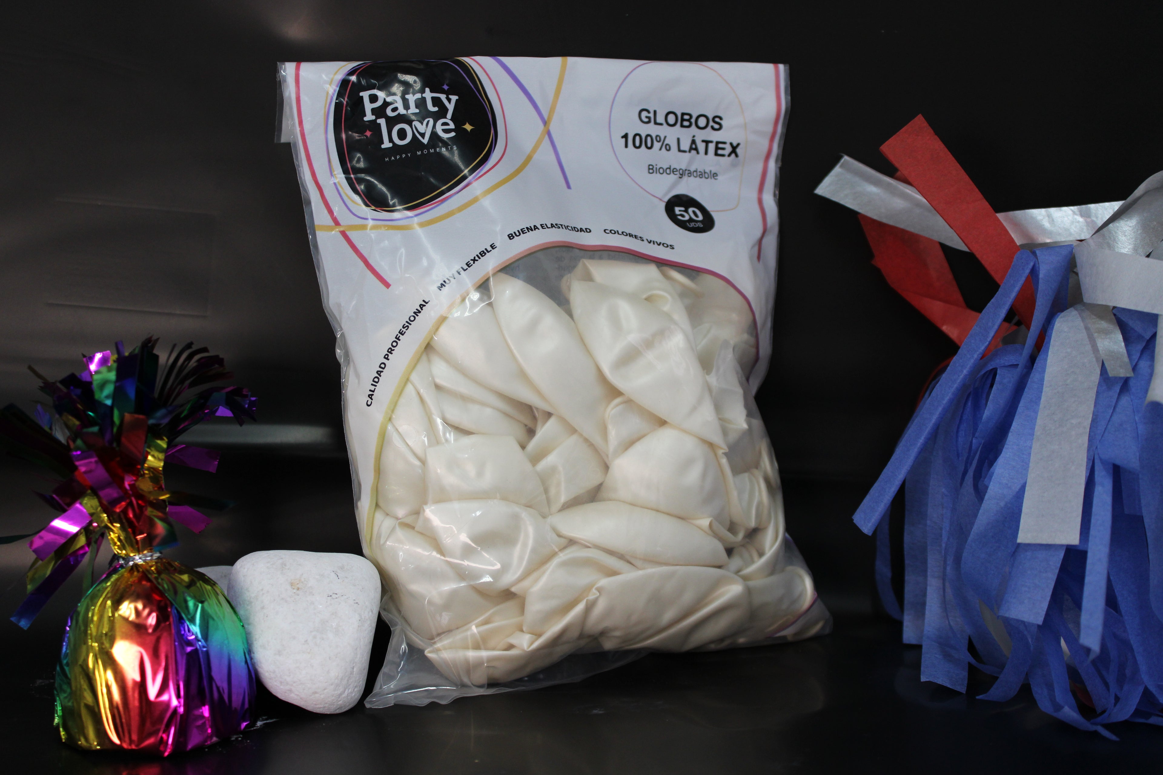 GLobo R12 blanco perla