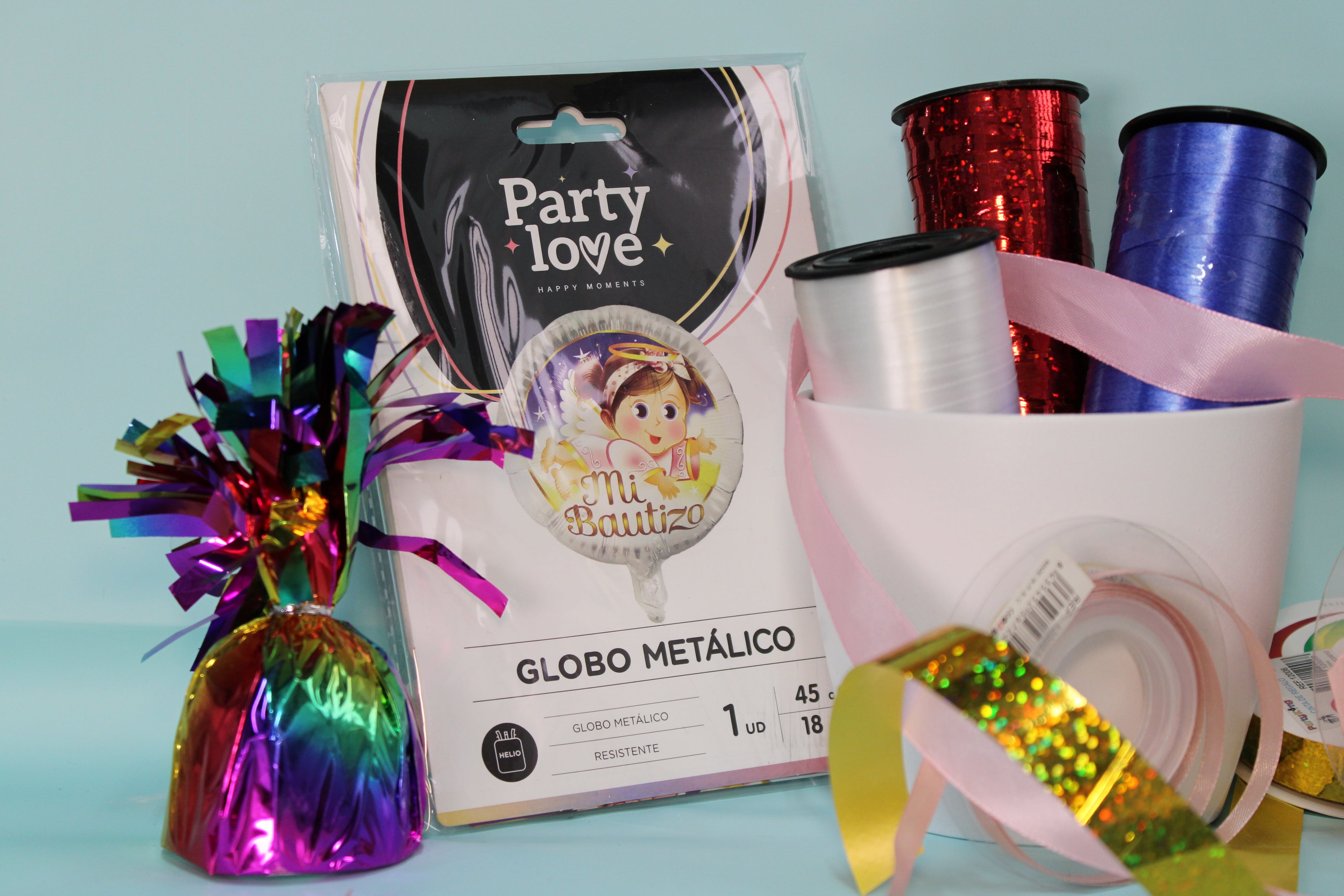 Globo foil  bautizo niña 45cm