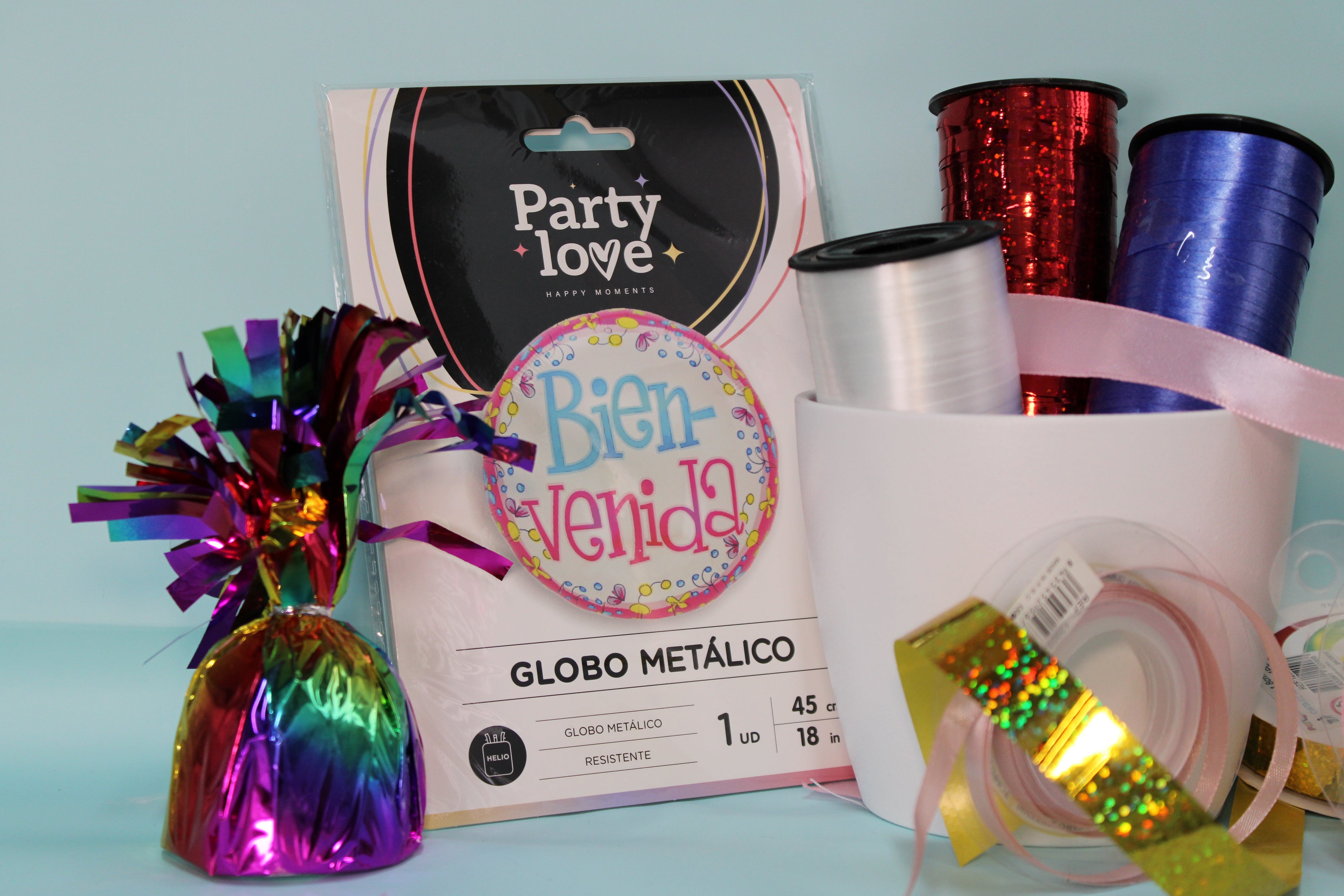 Globo foil bievenida 45cm