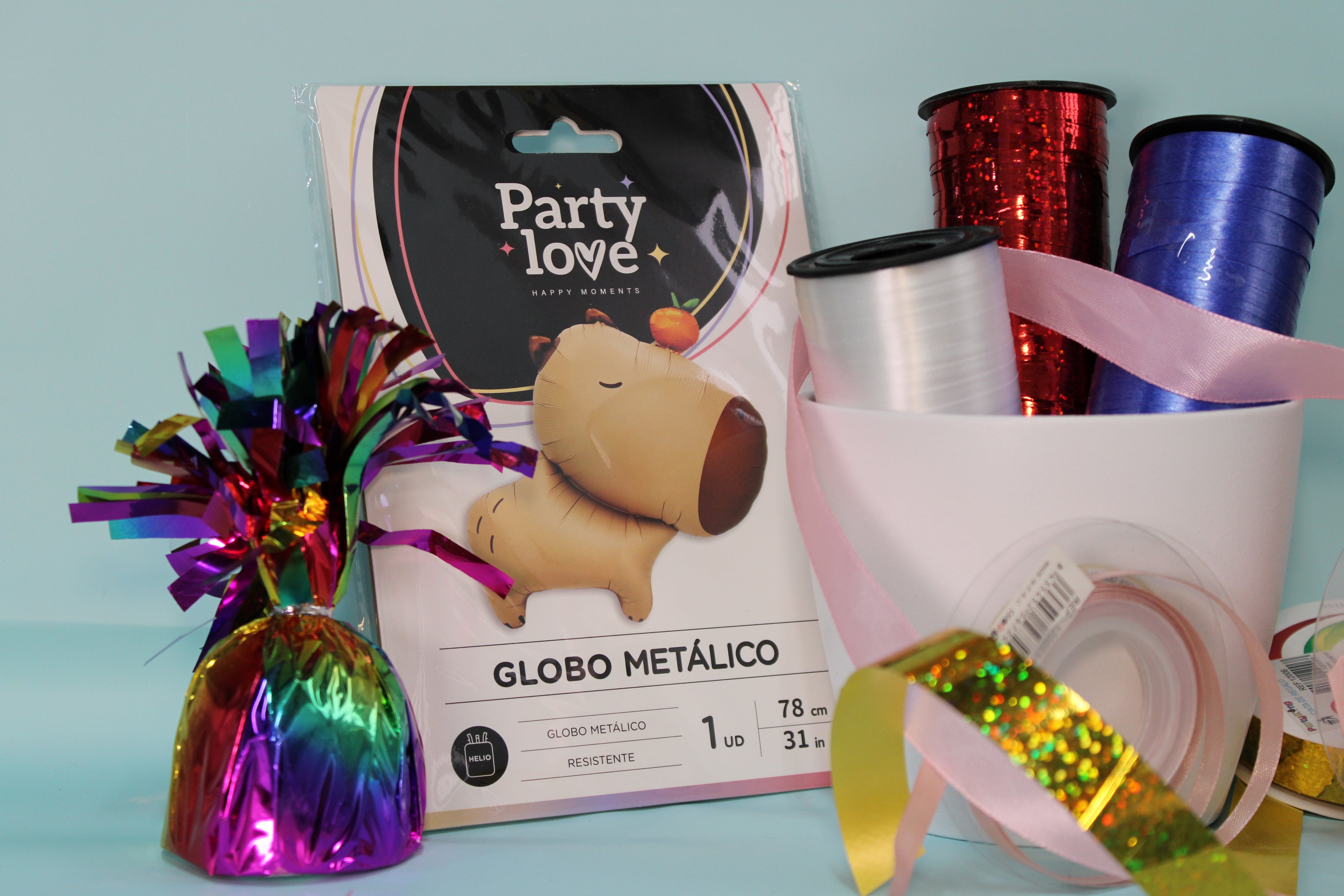 Globo foil capibara 78cm