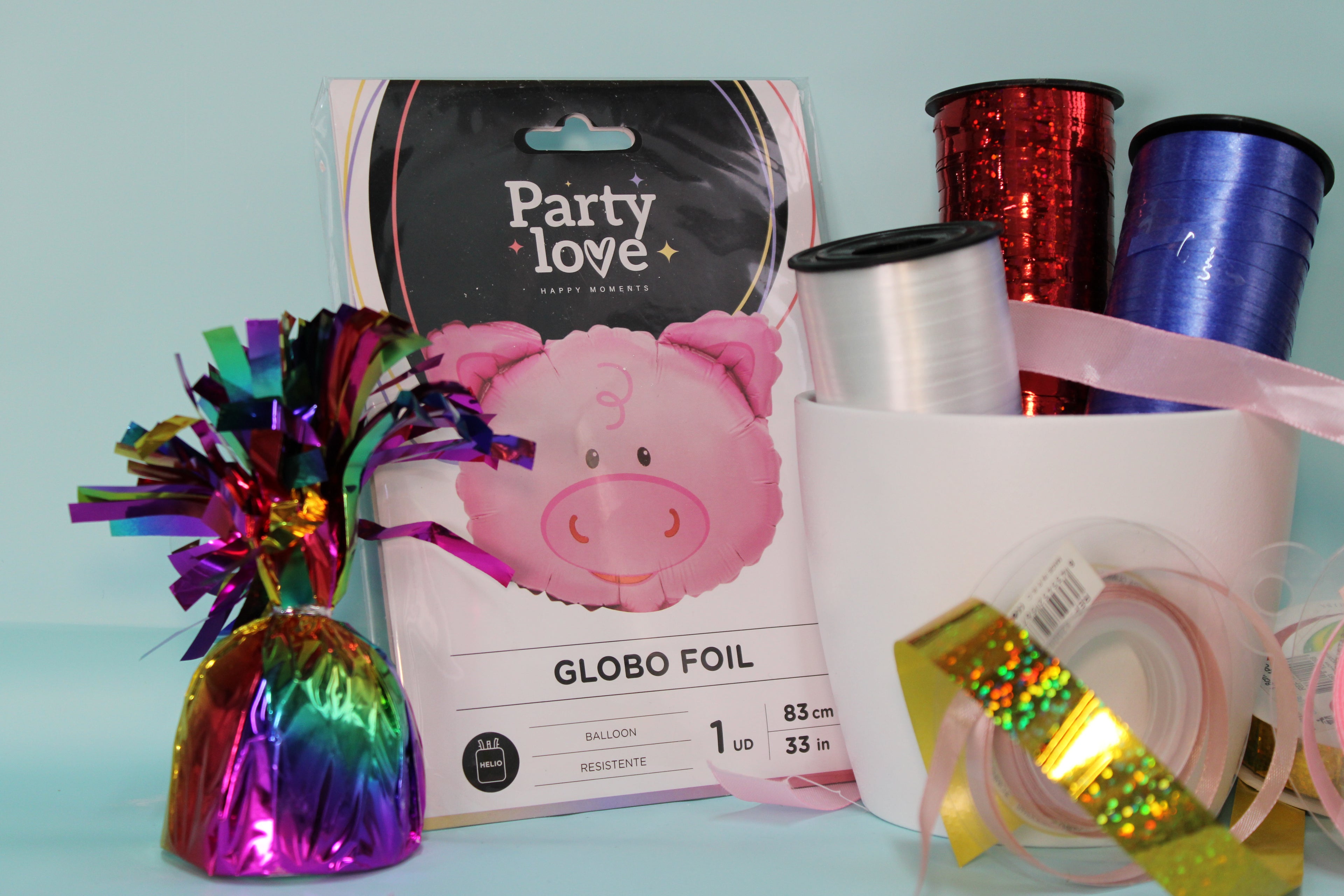 Globo foil cerdo 83cm