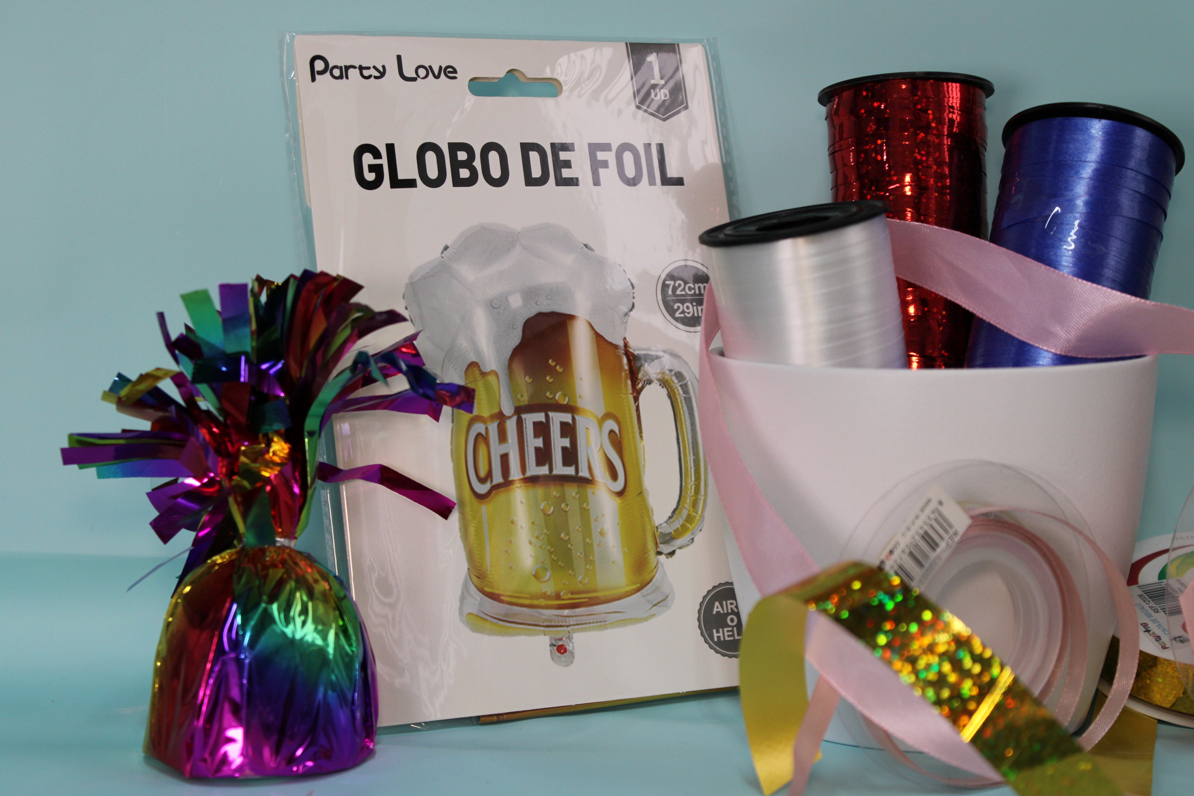 Globo foil jarra cerveza 72cm
