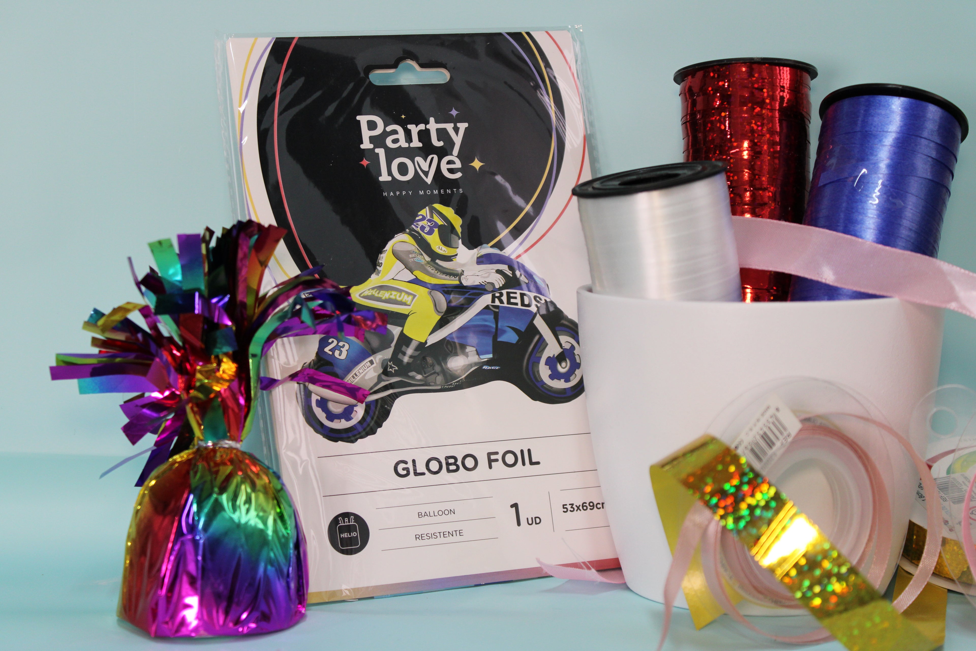 Globo foil moto 53cm