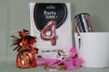 Globo foil numero 4 oro rosa 100cm