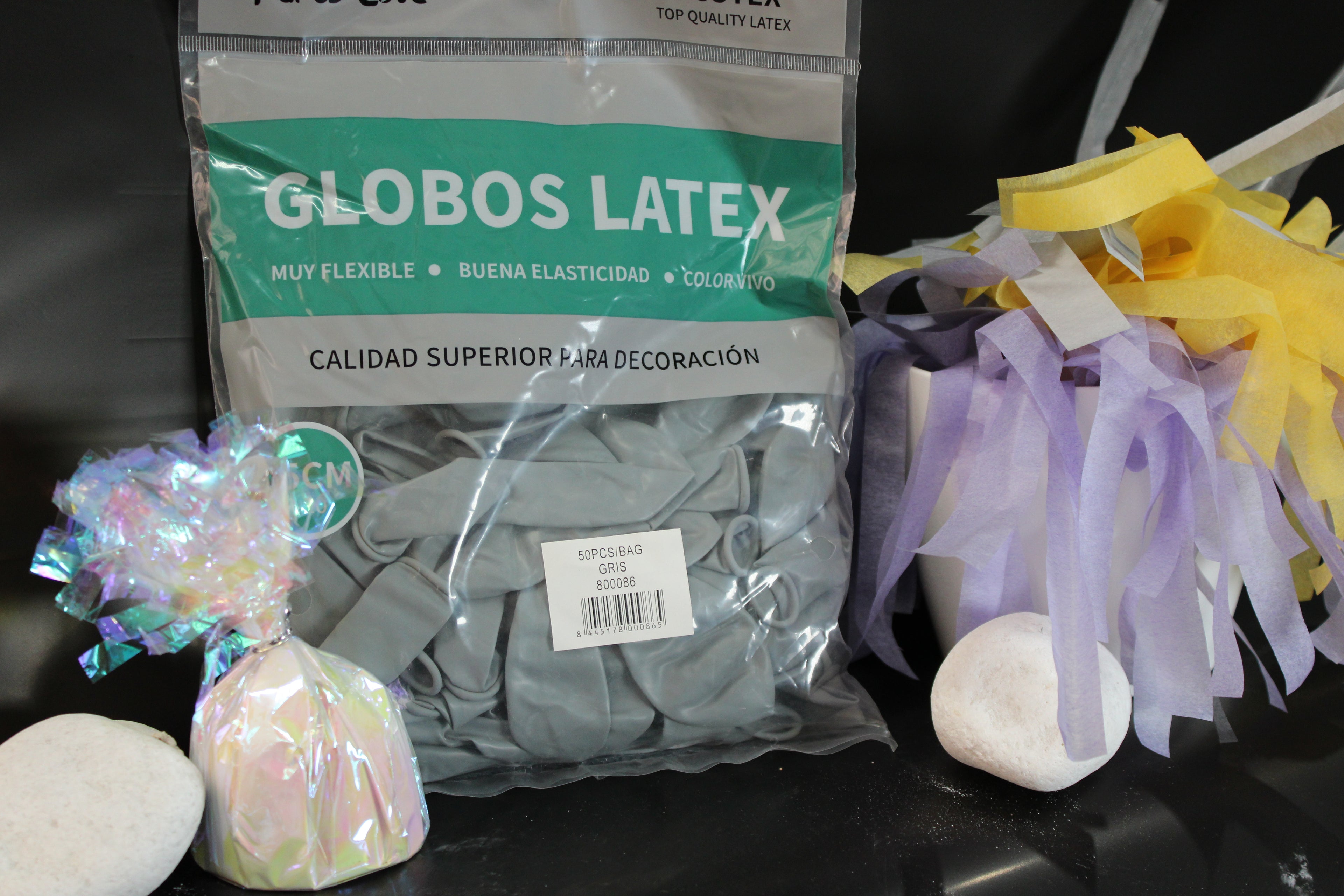 Globos R5 gris