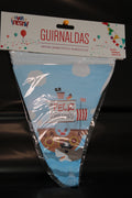 Guirnalda  feliz cumpleaños pirata