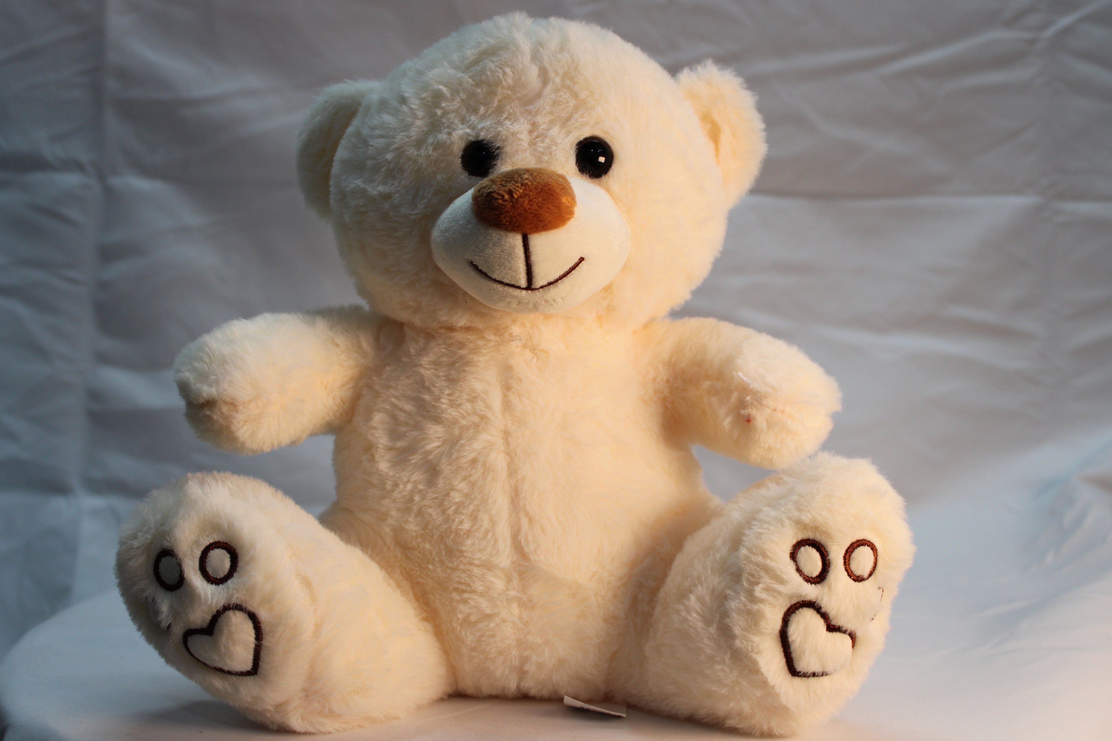 Oso de peluche blanco