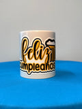 Taza Feliz Cumpleaños DTF UV