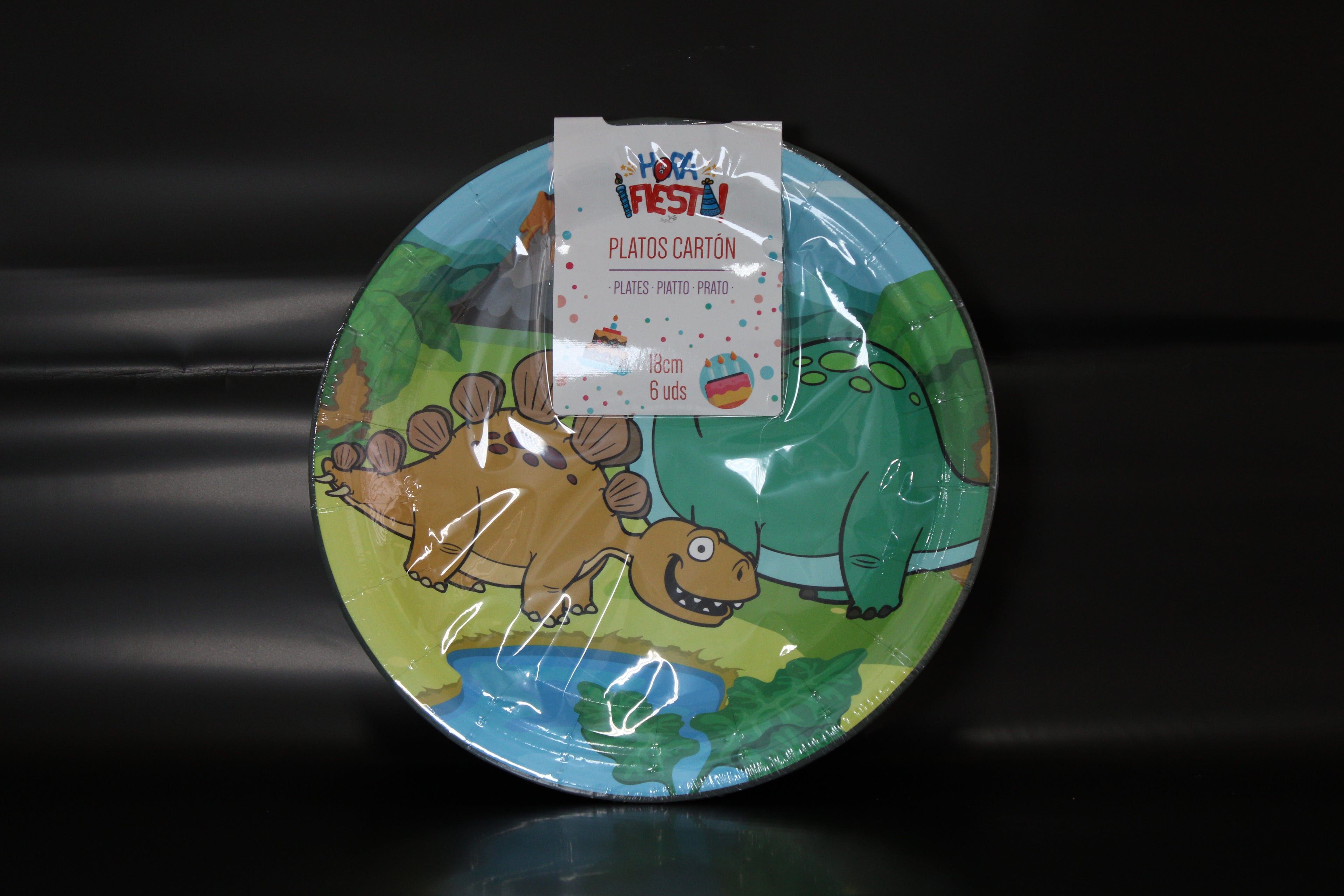 Plato dino 18cm