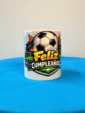 Taza Feliz Cumpleaños DTF UV