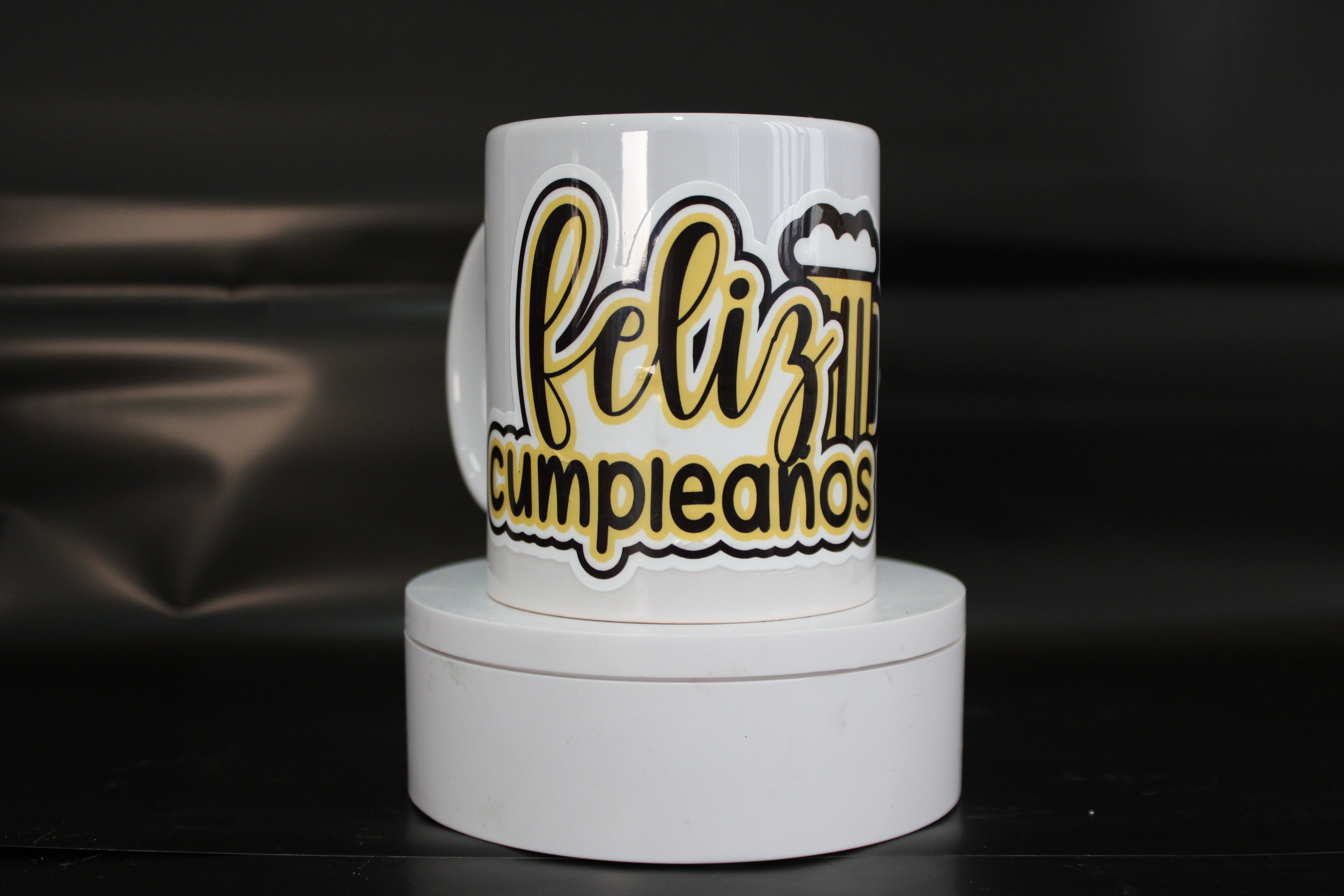 Taza en DTF UV