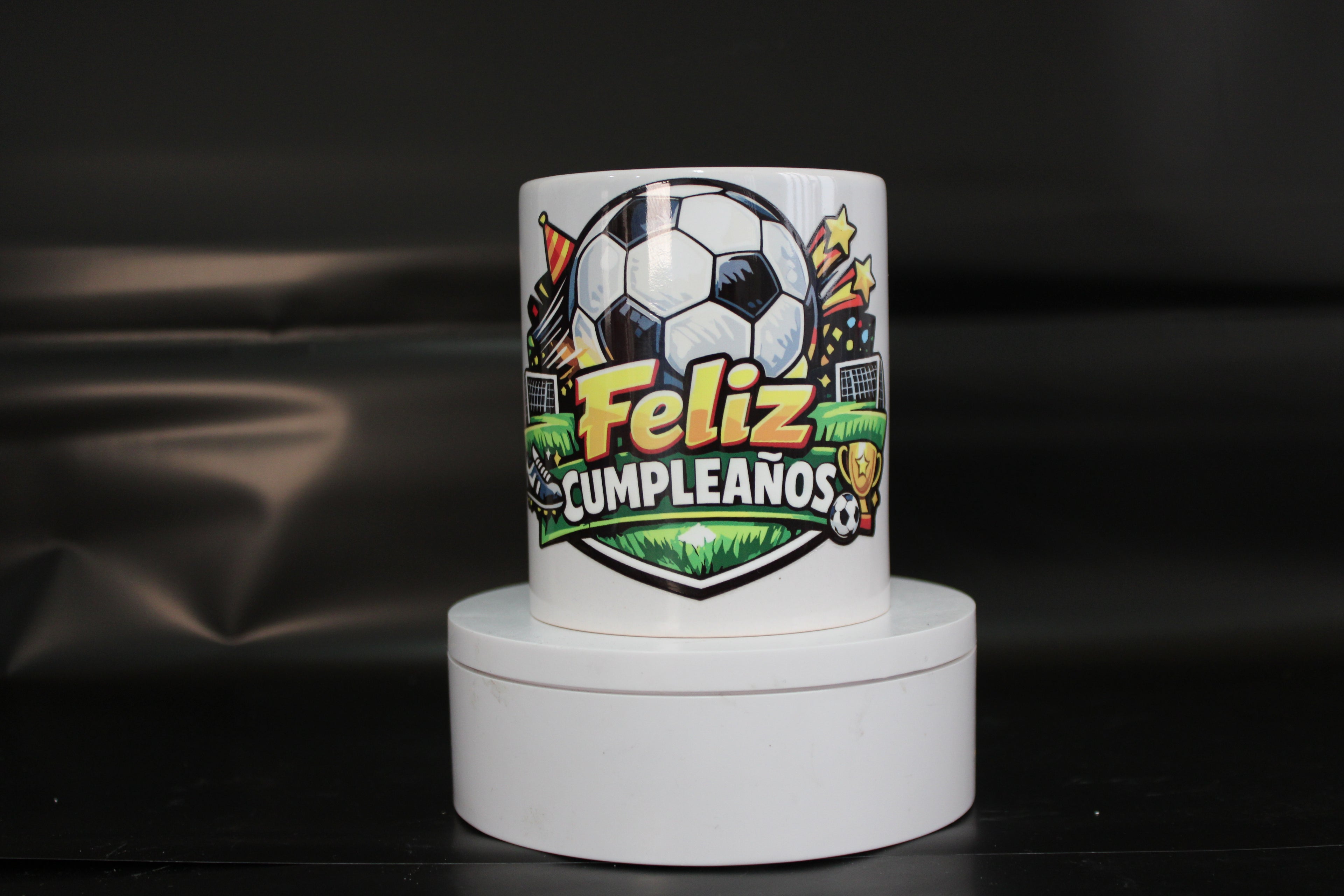 Taza en DTF UV