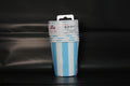 Vaso raya azules