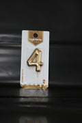 Vela dorada numero 4