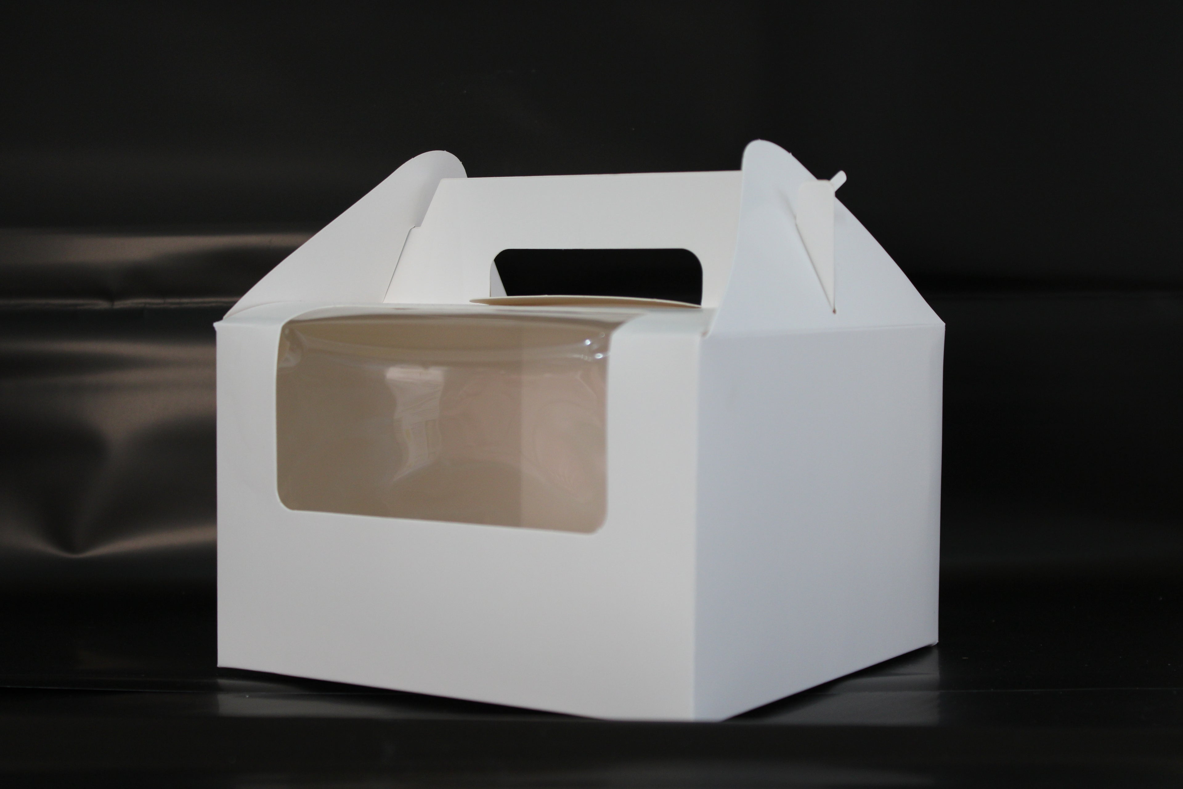 caja 4 cupcake con ventana