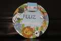 plato animales 23 cm