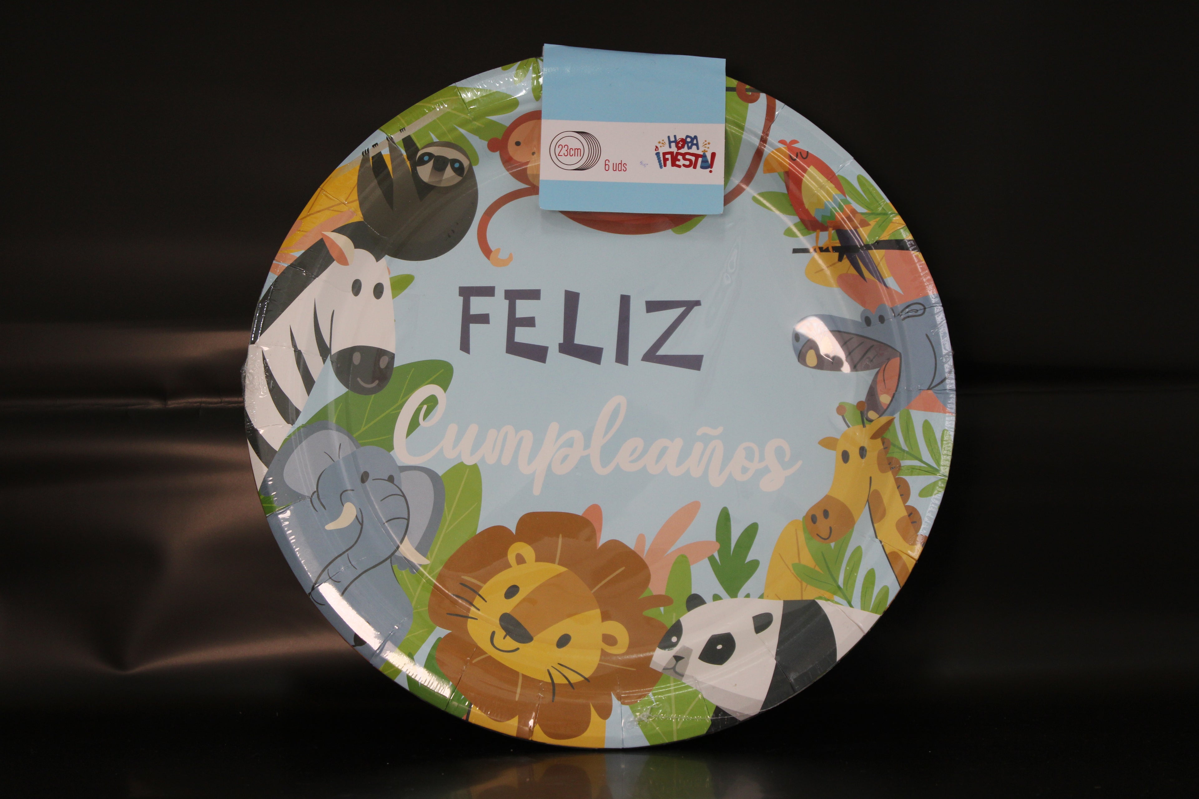 plato animales 23 cm