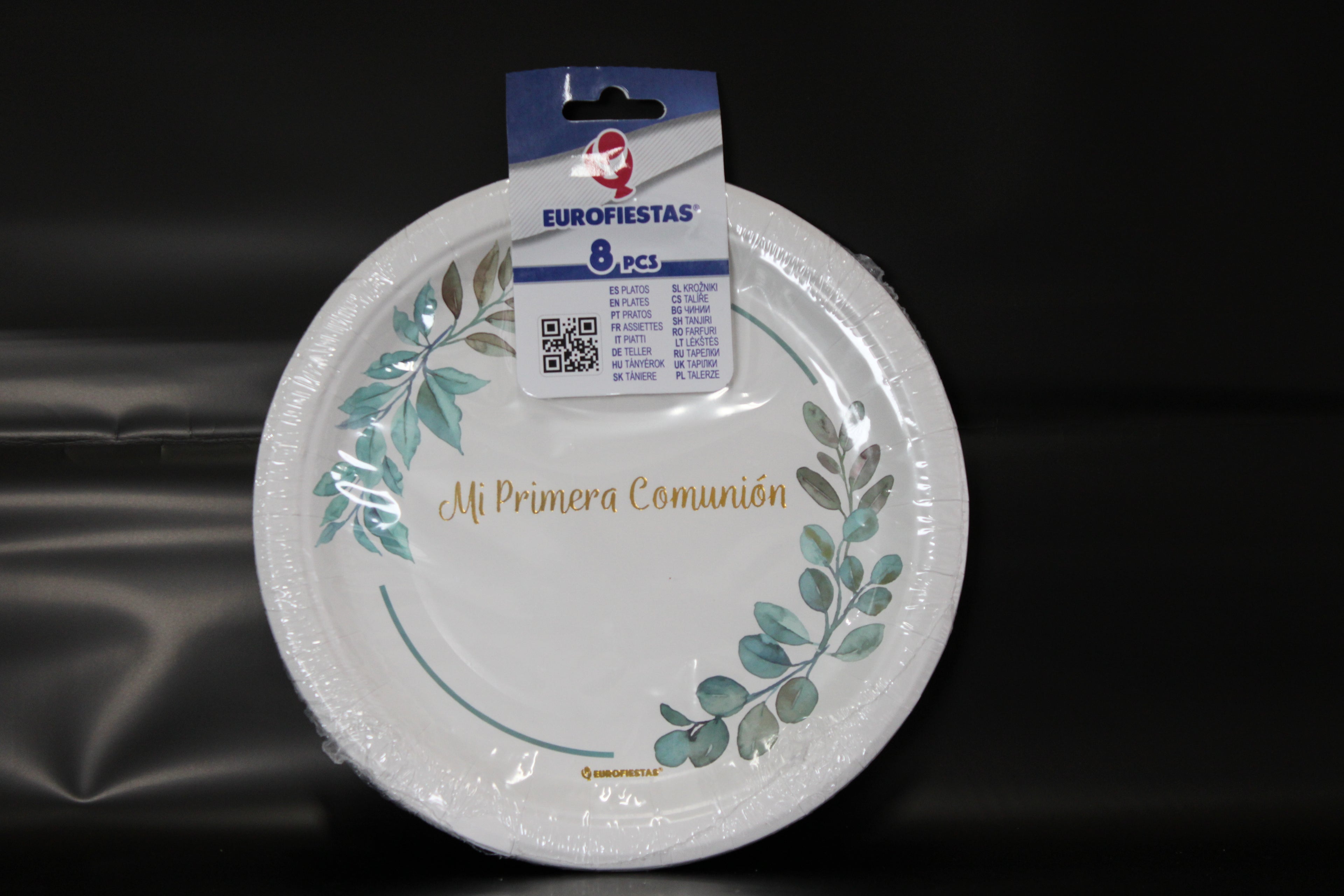 plato primera comunion 18cm