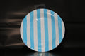 plato raya azules 18 cm