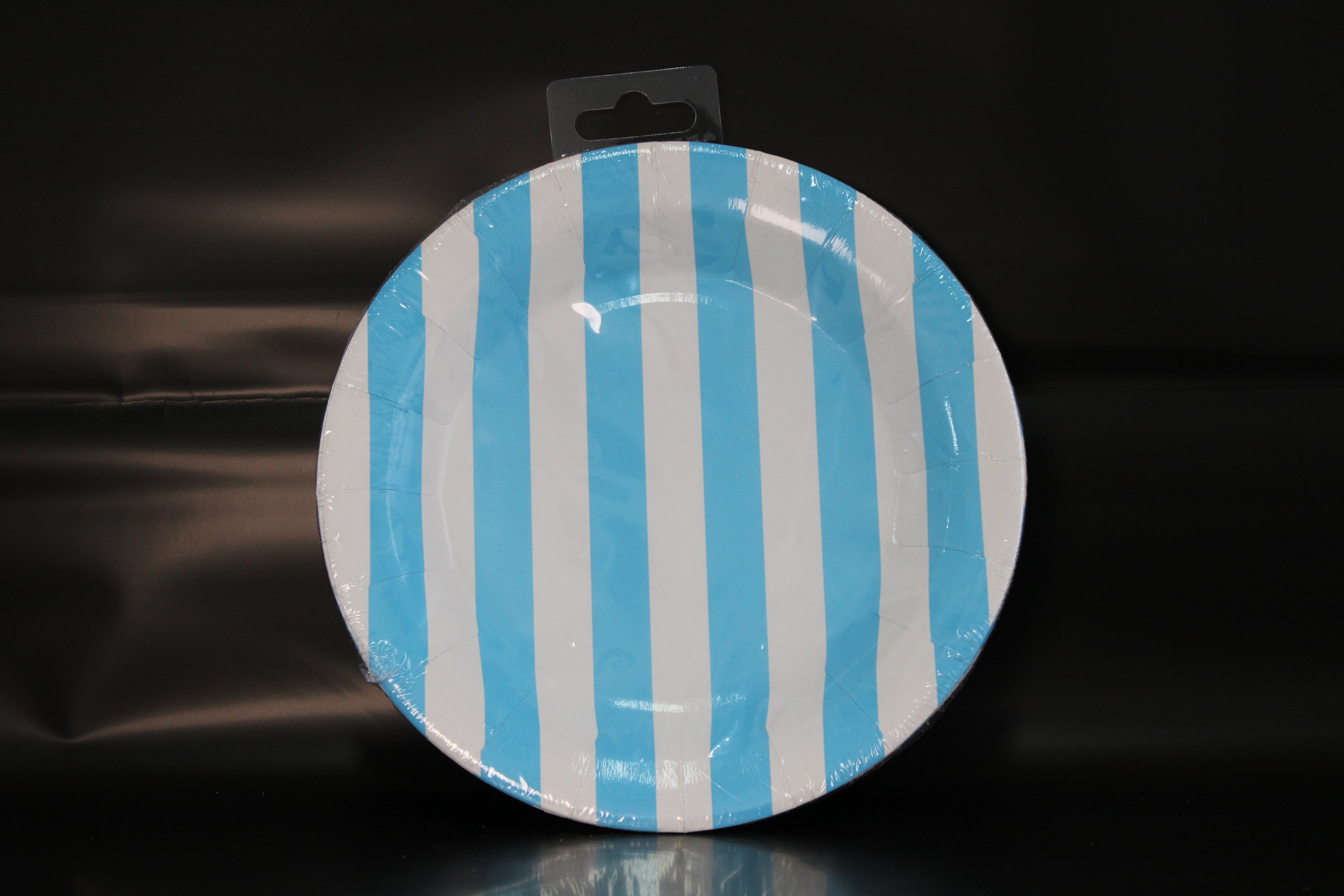 plato raya azules 18 cm