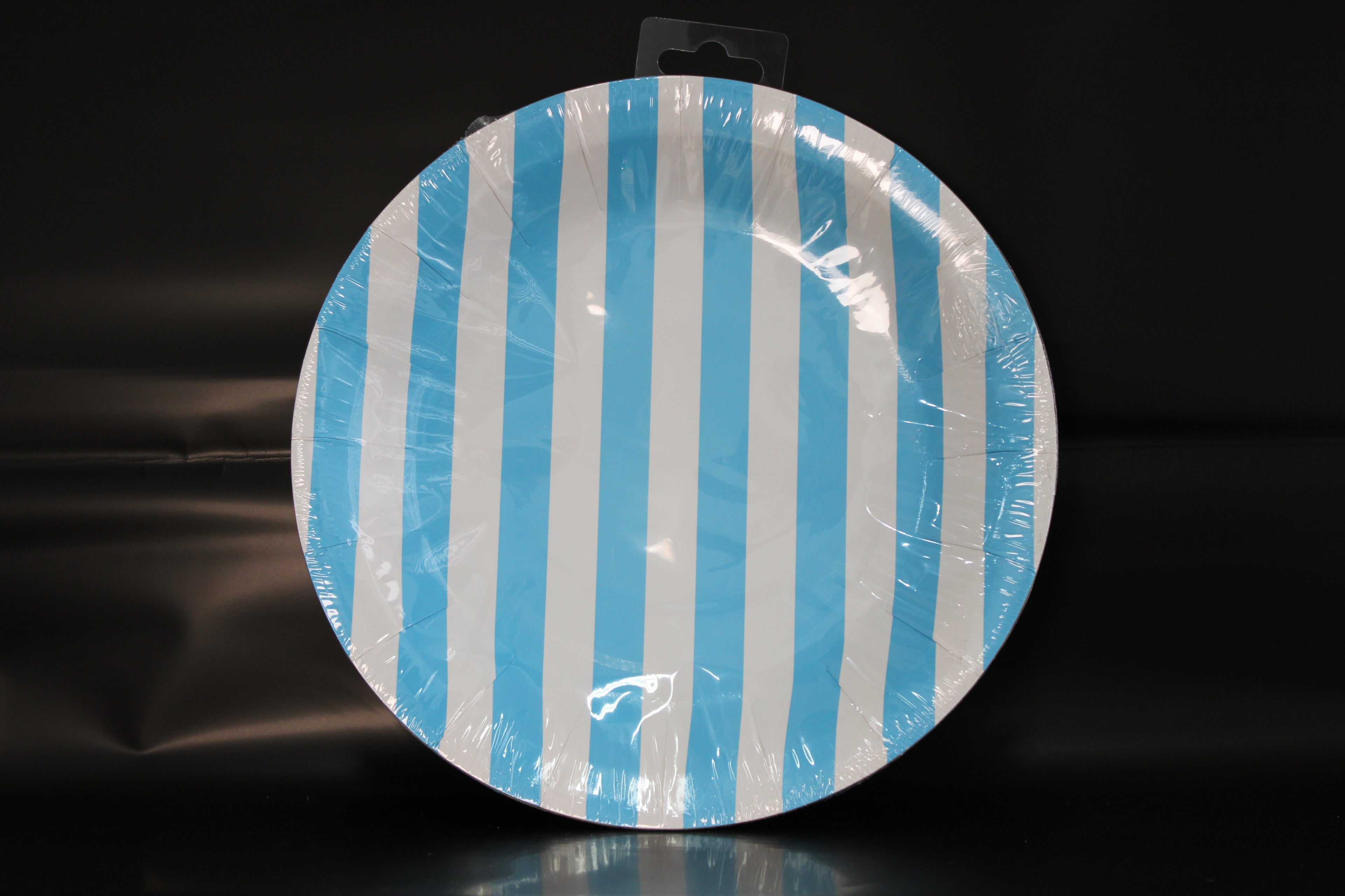 plato raya azules 23 cm
