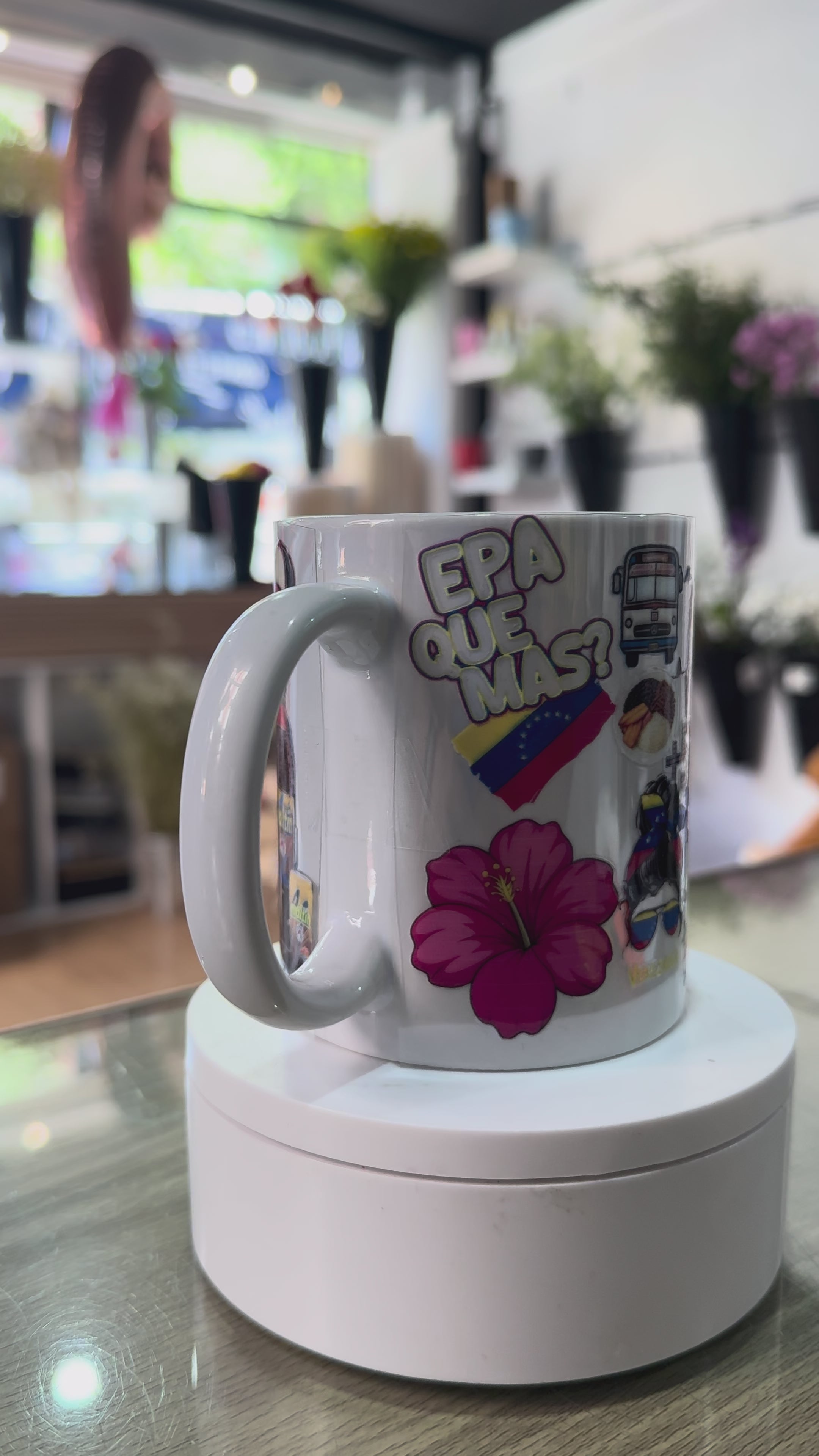 Taza Venezuela DTF UV