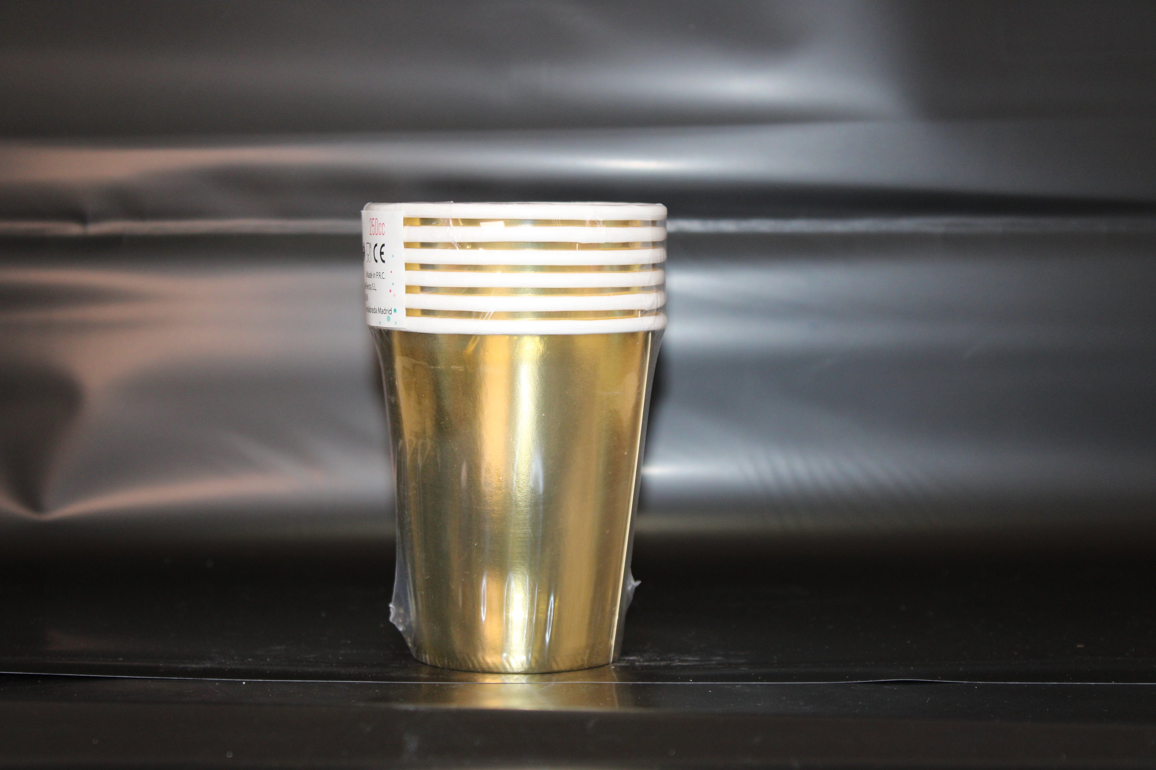 vaso dorado