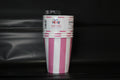 vaso raya rosada