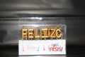 vela feliz cumpleaños dorada