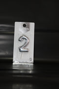 vela plata numero 2