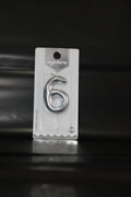 vela plata numero 6